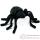 Anima - Peluche araigne noire 15 cm -4729