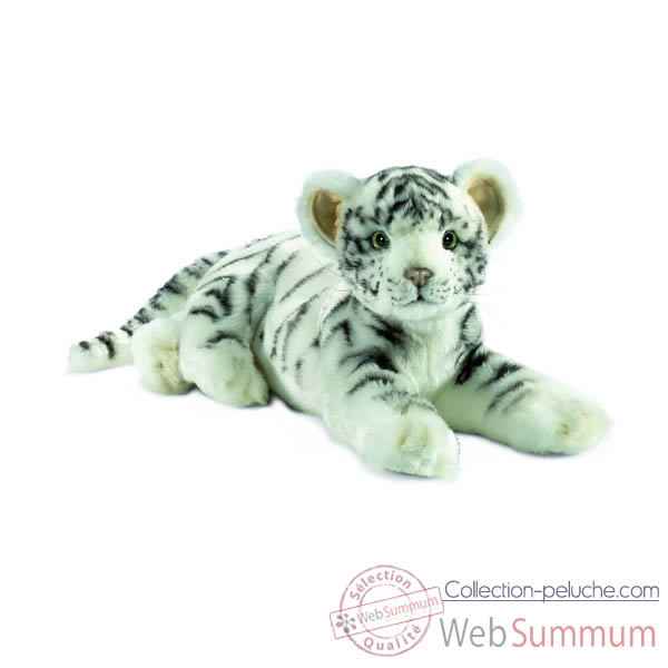 Anima - Peluche tigre blanc \\\"junior\\\" 35 cm -4754