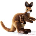 Video Anima - Peluche wallaby avec bebe 35 cm -2782