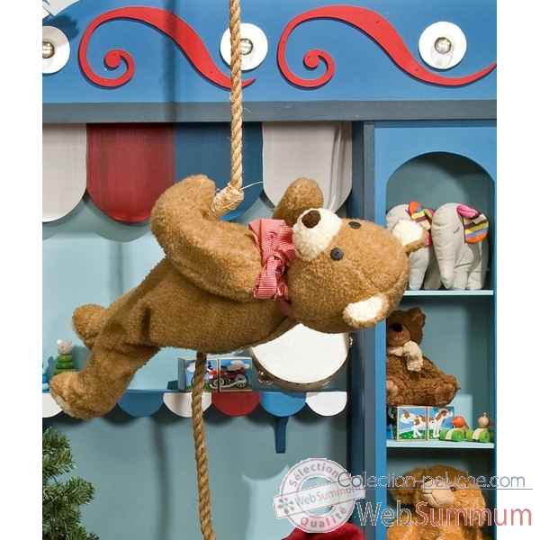 Automate - teddy bear suspendu Automate Decoration Noel 154