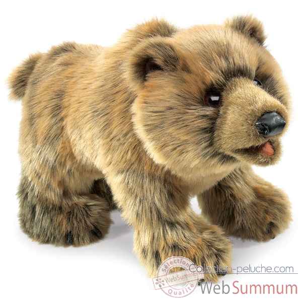Ours Grizzly Folkmanis -2954 -1