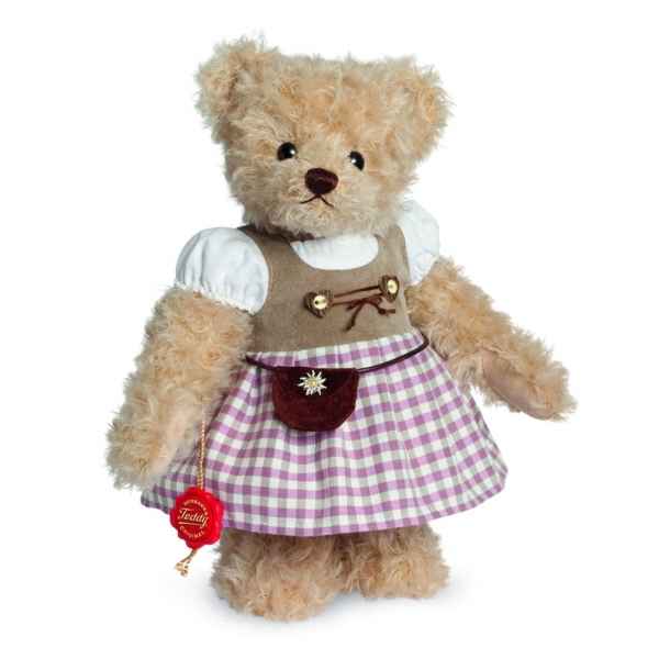 Ours en peluche de collection therese 27 cm hermann -17266 6