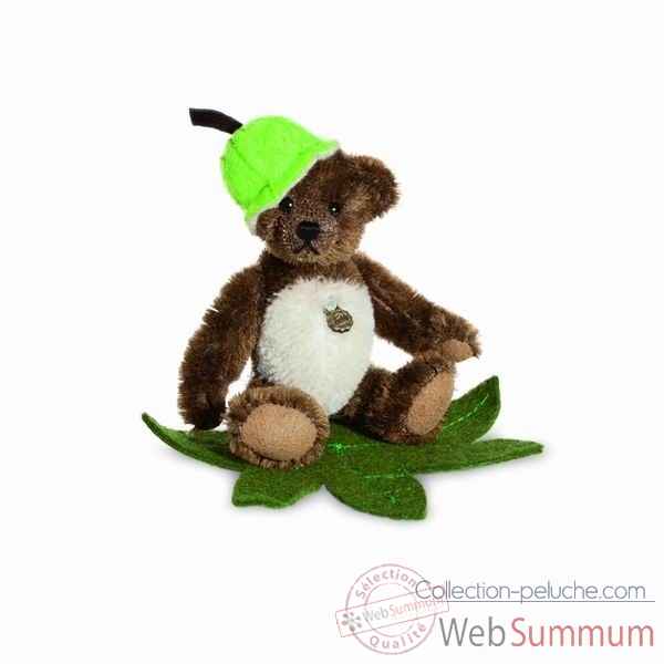Ours teddy bear chestnut 10 cm hermann -16252 0