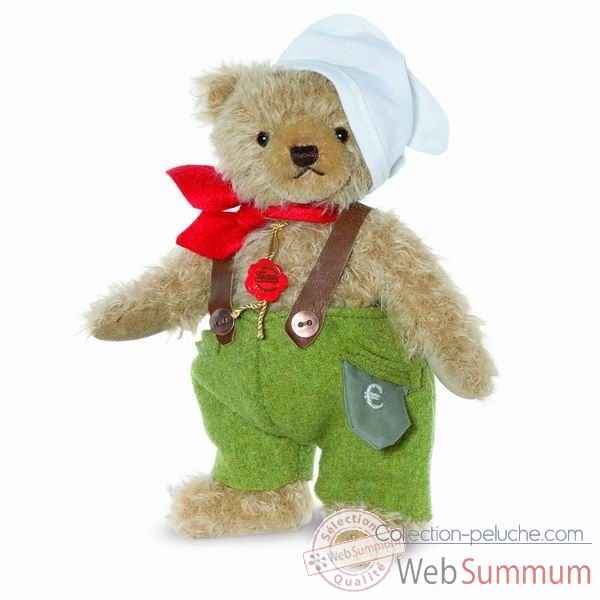 Ours teddy bear \"deutscher michel\" 24 cm hermann -17044 0