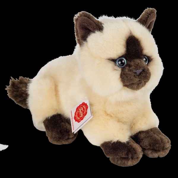 Peluche Chat siamois couche 20 cm hermann teddy collection -91830 1