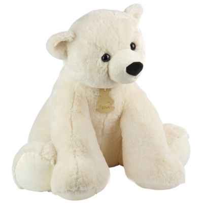 Peluche Ours polaire assis (GM) Histoire d\\\'Ours 1435
