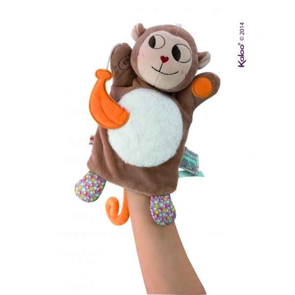 nopnop - banana singe doudou marionnette Kaloo -K961424