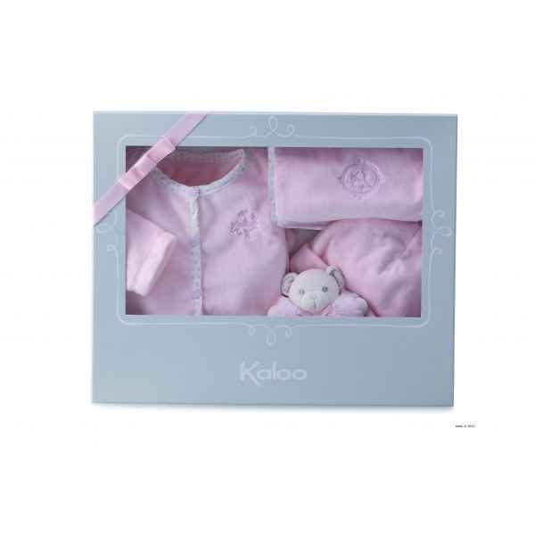 perle - grand coffret cadeau rose 4 pieces Kaloo -K962196
