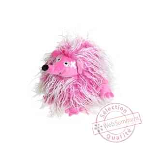 Herisson hot pink dirty hairy, 15 cm Les Petites Marie -DBS0HERHOT