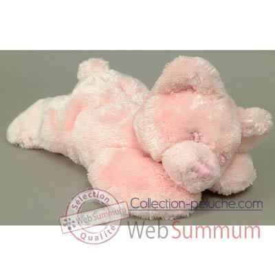 Les Petites Marie-Peluche rtro, ours Louisette couleur rose