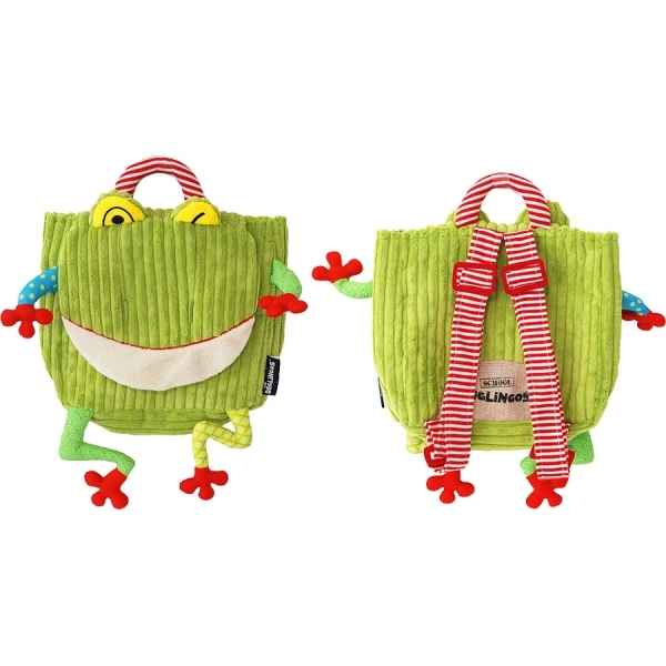 Sac a dos croakos la grenouille Punch and Judy -35013