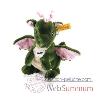 Dragon fille racy, vert STEIFF -015083