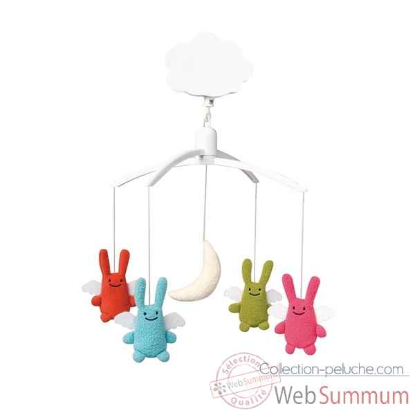 Mobile musical ange lapin  Trousselier M1163