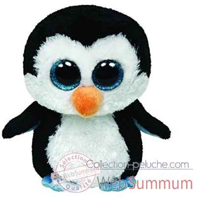 Peluche Beanie boo\'s medium - waddles le pingouin Ty -TY36904