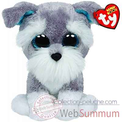 Peluche Beanie boo\'s medium - whiskers le chien Ty -TY37037