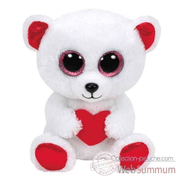 Peluche Beanie boo\\\'s small - cuddly bear l\\\'ours Ty -TY36176