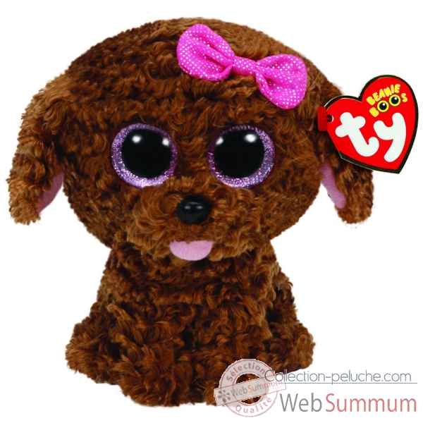 Peluche Beanie boo\\\'s small - maddie le chien Ty -TY36157