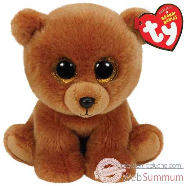 Peluche Beanies small - brownie l\\\'ours Ty -TY42109