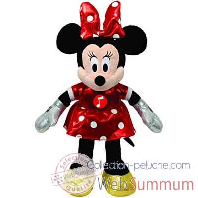 Peluche Mickey classic small musical - minnie Ty -TY41071