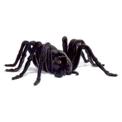 Peluche Araignée noire - Animaux 5322