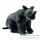 Anima - Peluche rhinocros assis 43 cm -4232
