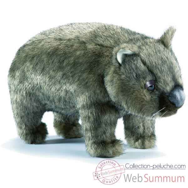 Anima - Peluche wombat gris 26 cm -3249