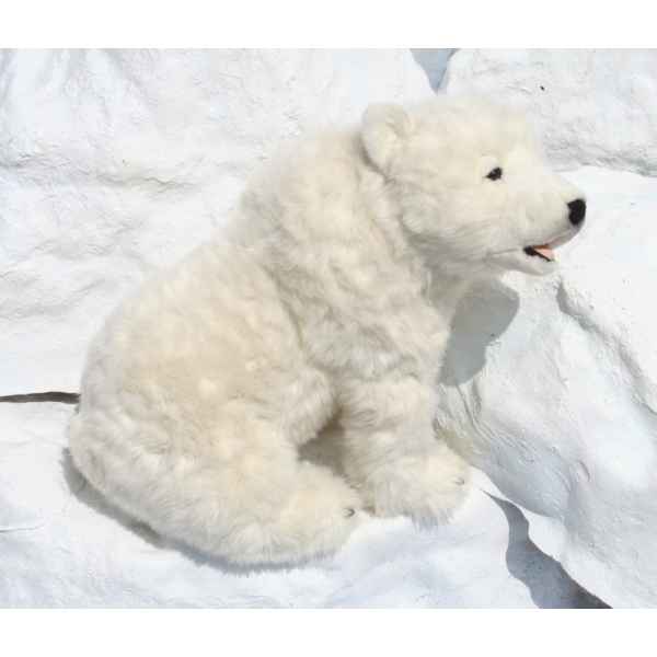Peluche Automate ours polaire assis 50cmh/88cml (3106) Anima -0212
