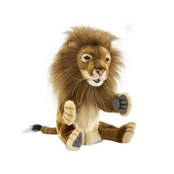 Peluche lion marionnette a main 30cmh Anima -4041