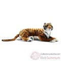 Video Anima - Peluche tigre brun couche 100 cm -3947