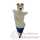 Marionnette marotte Anima Scna - Le chien - environ 53 cm - 11407a