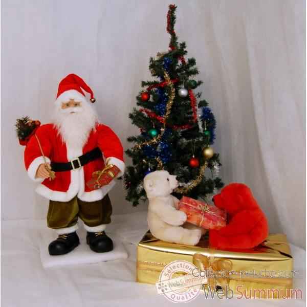 Automates décors de Noël Scène complète avec 2 automates petit modèle -SC1A