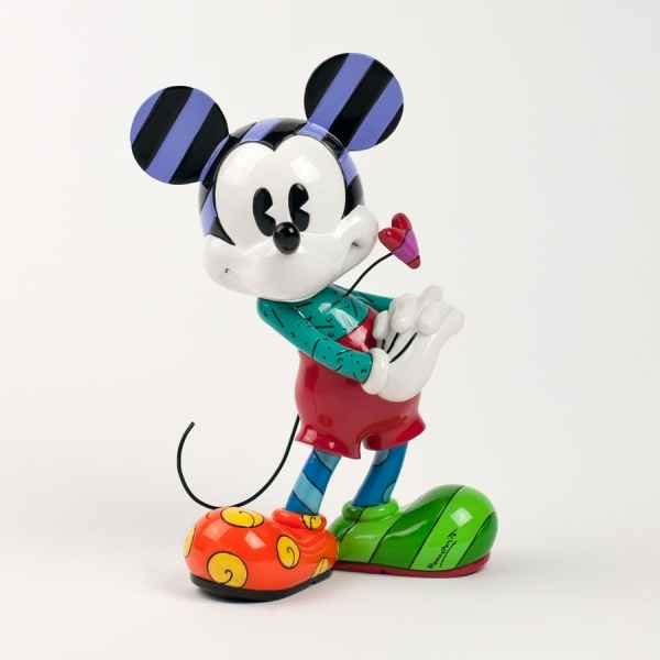 Disney Britto Romero Mickey with heart figurine -4030813