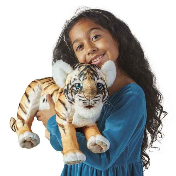Marionnette à main bébé tigre ventriloque Folkmanis -3190