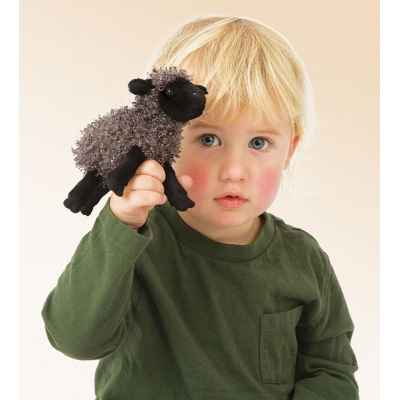 Marionnette Mini mouton noir  -2713