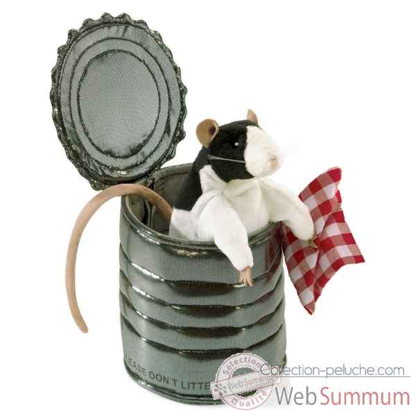 Marionnette rat dans une boite de conserve Folkmanis -3084 -2