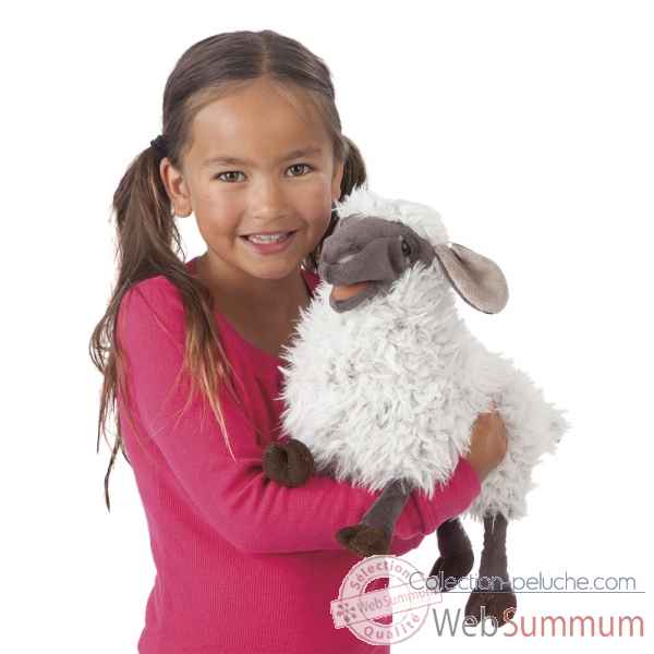 Marionnette ventriloque mouton belant Folkmanis -3058 -1