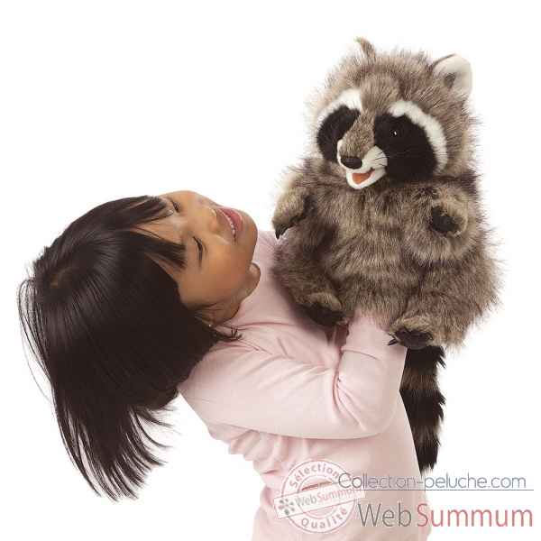 Marionnette ventriloque raton laveur Folkmanis -3075 dans Peluche