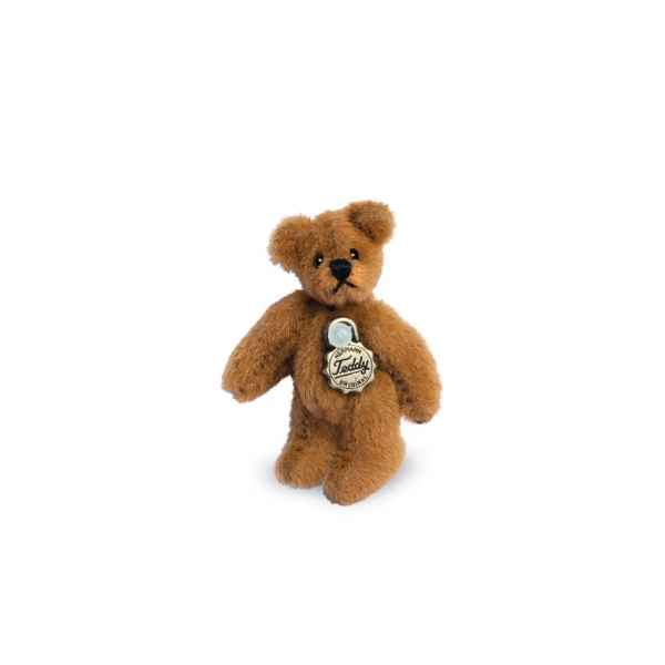 Ours en peluche de collection teddy brun dor 4 cm hermann -15426 6