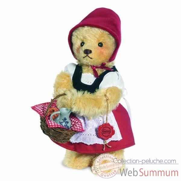 Peluche Ours Teddy bear \\\"little red riding hood\\\" Hermann Teddy original 26cm 11834 3