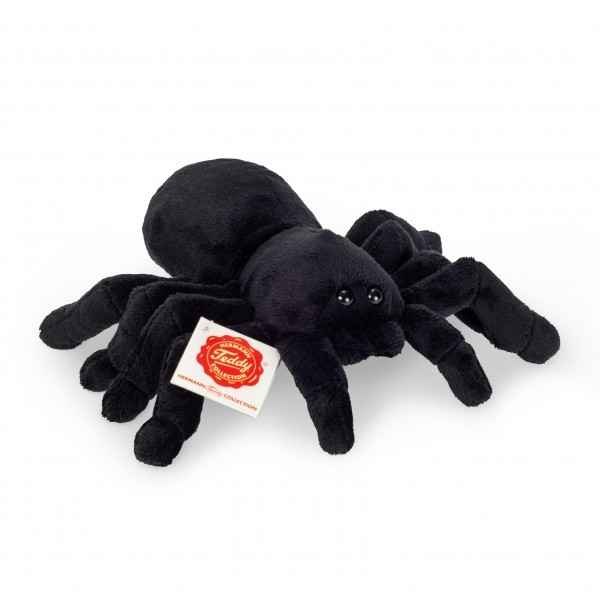 Peluche araignée noire 16 cm Hermann -92656 6