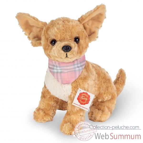 Peluche chien chihuahua 27 cm collection nounours hermann -91948 3