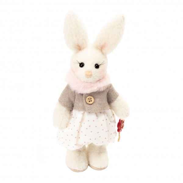 Peluche miniature bunny girl kristin 20 cm collection ed. limitee Hermann -10115 4