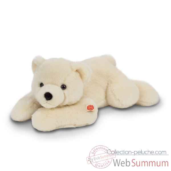 Peluche ours polaire couche a 65 cm hermann teddy -91565 2