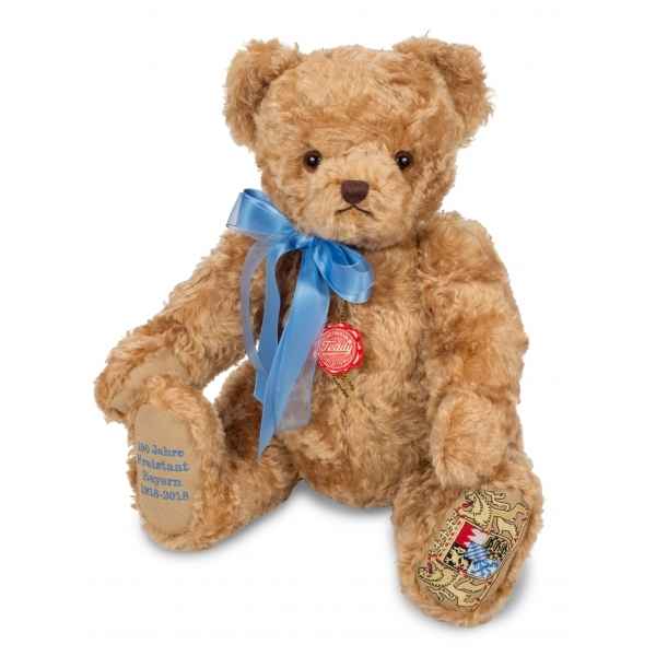 Peluche ours teddy bear 100 jahre bayern bruiteur 48cm collection ed. limitee Hermann -155485