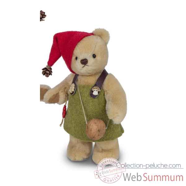 Peluche Ours teddy bear gnome de foret fille 20 cm hermann teddy original -11741 4