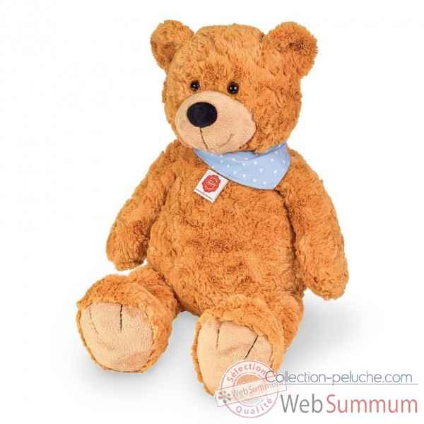 Peluche Ours teddy marron dore 55 cm hermann teddy collection -91371 9