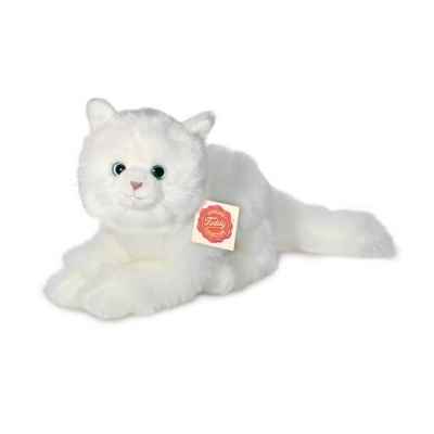 Peluche Hermann Teddy peluche chat blanc 25 cm -90680 3