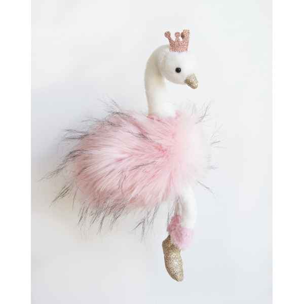 Peluche cygne rose pm histoire d\'ours -2768