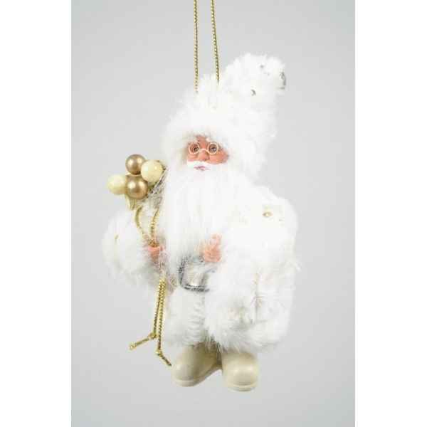 Pere noel poly a/ours a/susp Kaemingk -560010