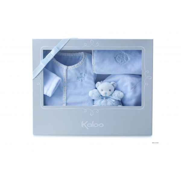 perle - grand coffret cadeau bleu 4 pieces Kaloo -K962193